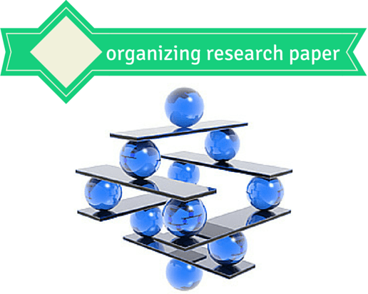 organizing research paper