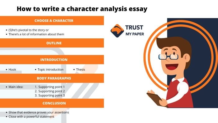 purpose of character analysis essay