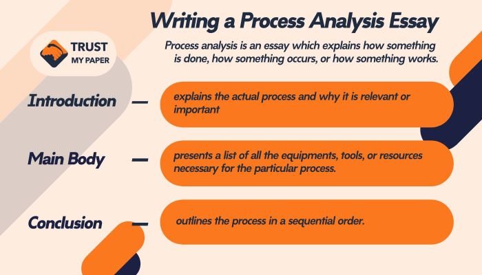 structure of the process analysis essay
